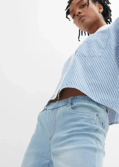 bonprix Jeans|Bekleidung·Shirts & Tops|Jeggings mittelblau denim
