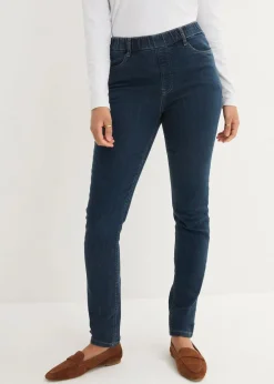 bonprix Bekleidung·Shirts & Tops|Jeans|Jeggings High Waist, Bequembund nachtblau denim