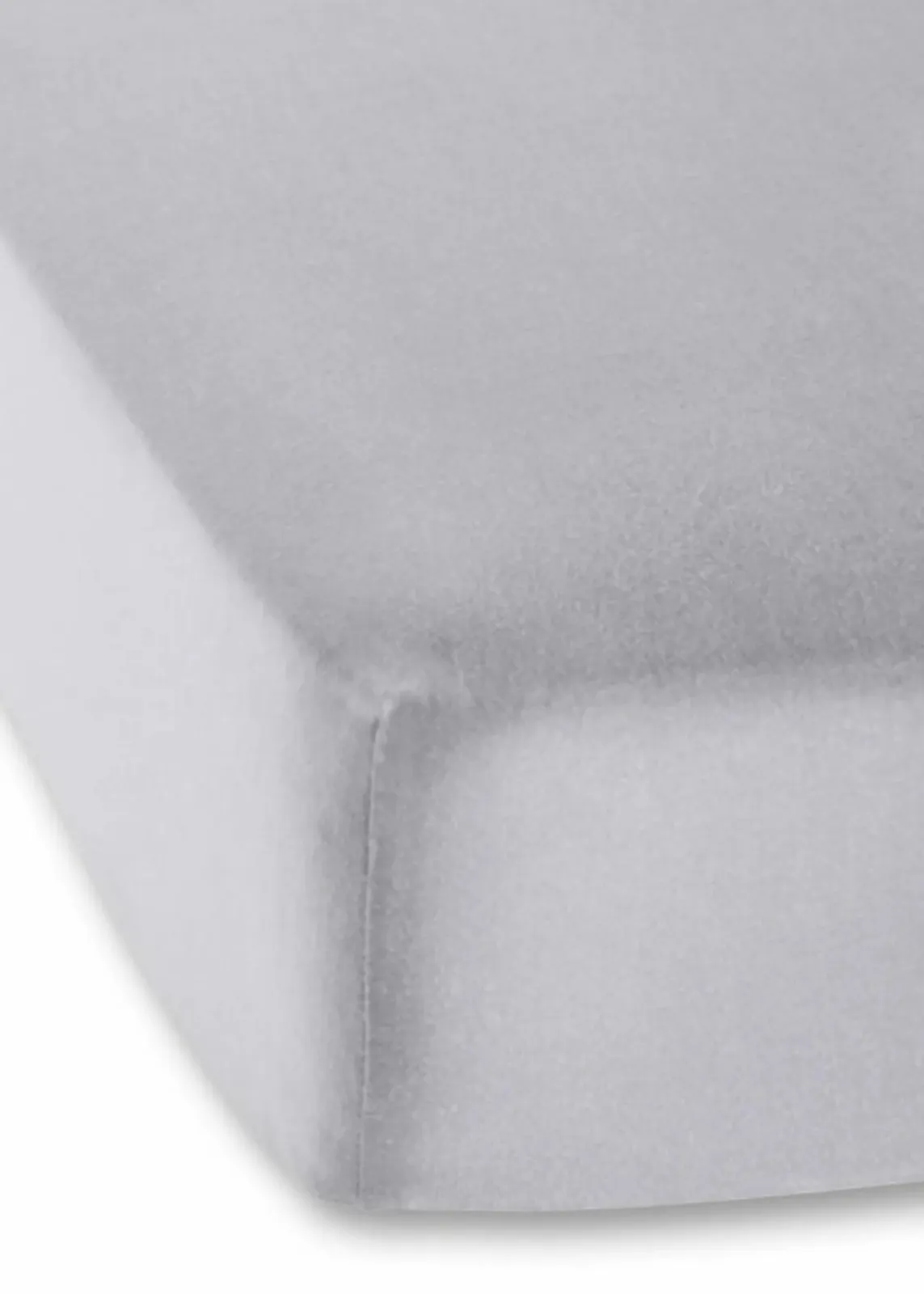 bonprix Laken & Matratzenauflagen|Laken & Matratzenauflagen|Jersey 40cm Spannbettlaken hellgrau