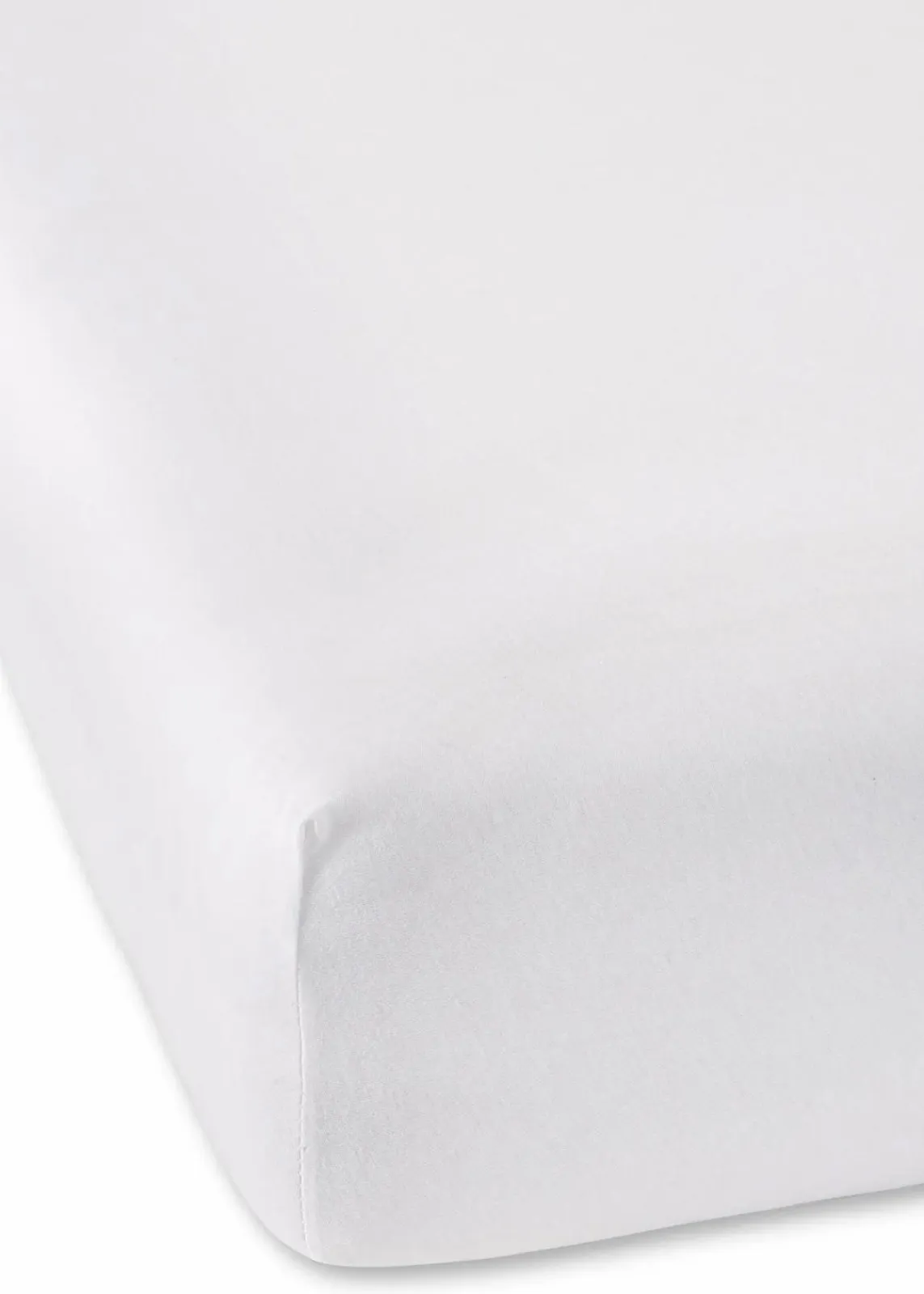 bonprix Laken & Matratzenauflagen|Laken & Matratzenauflagen|Jersey Comfort Spannbettlaken weiß