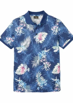 Jersey Poloshirt aus reiner Bio-Baumwolle, Kurzarm|bonprix Online