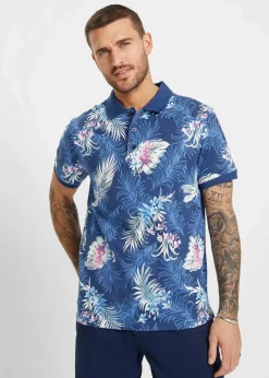 Jersey Poloshirt aus reiner Bio-Baumwolle, Kurzarm|bonprix Online