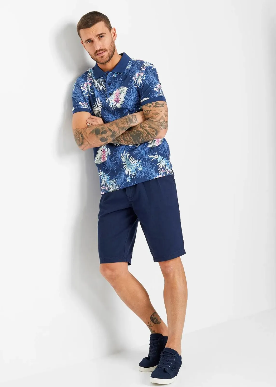 Jersey Poloshirt aus reiner Bio-Baumwolle, Kurzarm|bonprix Online