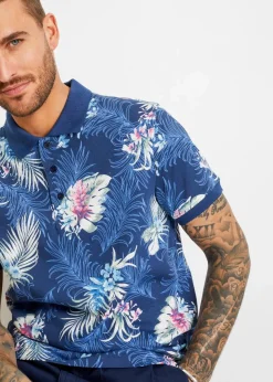 Jersey Poloshirt aus reiner Bio-Baumwolle, Kurzarm|bonprix Online