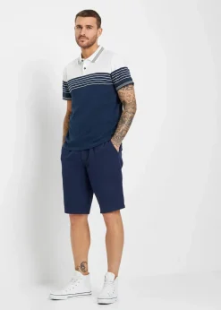 Jersey Poloshirt aus reiner Baumwolle|bonprix