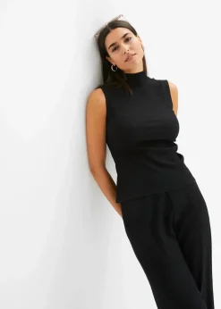 bonprix Jumpsuits|Zweiteiler & Sets|Jersey Set schwarz