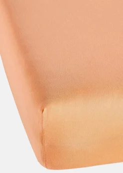 bonprix Laken & Matratzenauflagen|Laken & Matratzenauflagen|Jersey Spannbettlaken pastell apricot