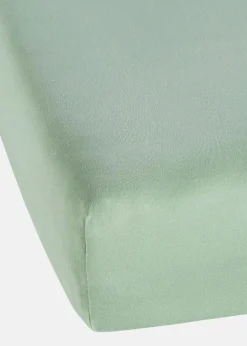 bonprix Laken & Matratzenauflagen|Laken & Matratzenauflagen|Jersey Spannbettlaken pastell eukalyphtus