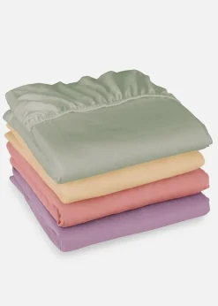 Jersey Spannbettlaken in Frühlingsfarben|bonprix Clearance