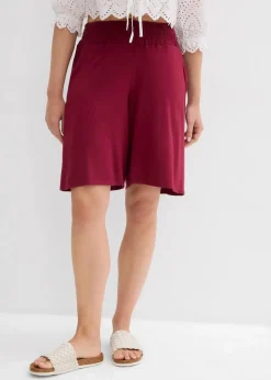 Jersey-Bermuda aus Viskose-Mix|bonprix