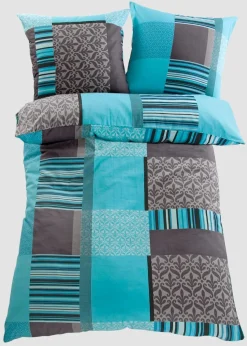 bonprix Bettwäsche|Jersey-Bettwäsche türkis