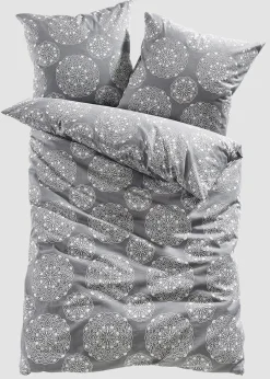 bonprix Bettwäsche|Jersey-Bettwäsche anthrazit