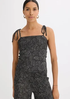 Jerseycrepe-Top|bonprix Clearance