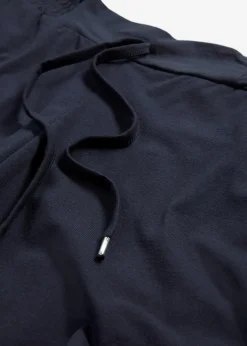 bonprix Hosen|Bekleidung·Kleider|Jersey-Hose aus Baumwoll-Mix dunkelblau