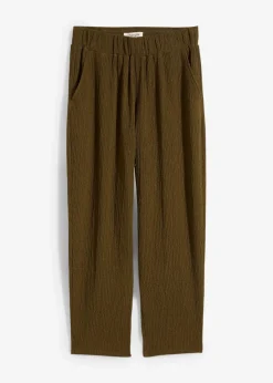 Jersey-Hose aus Strukturmaterial|bonprix Hot