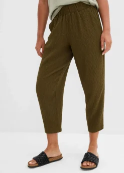 Jersey-Hose aus Strukturmaterial|bonprix Hot