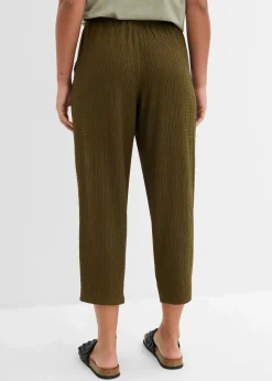 Jersey-Hose aus Strukturmaterial|bonprix Hot