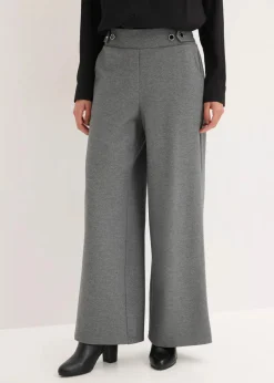 Jersey-Hose mit dekorativem Riegel|bonprix Discount