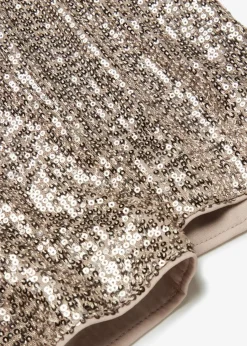 Jersey-Hose mit Pailletten|bonprix Clearance