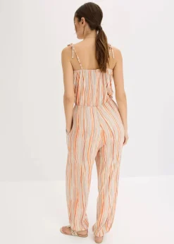 bonprix Bekleidung·Homewear|Jumpsuits|Jersey-Jumpsuit bunt gestreift