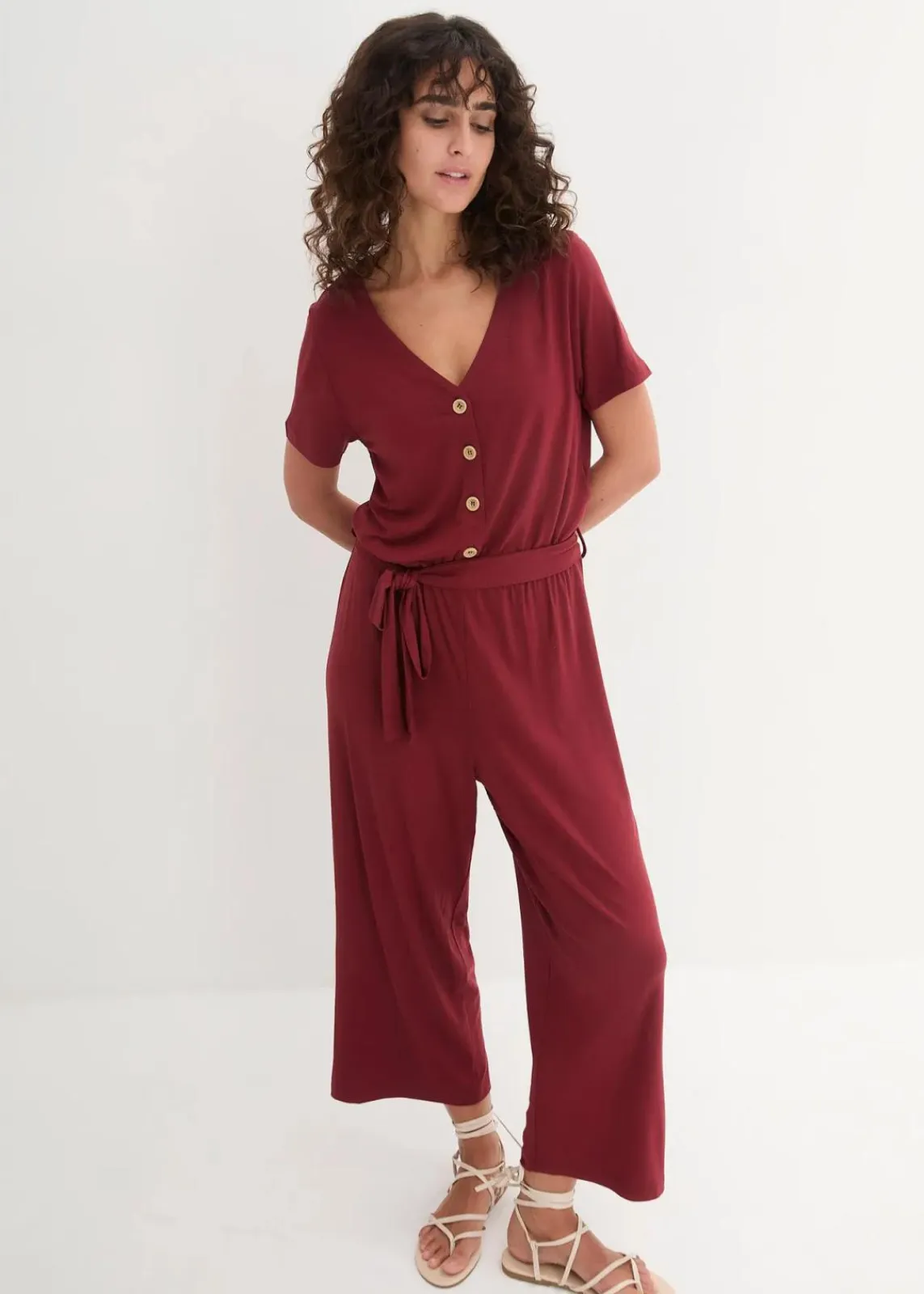 Jersey-Jumpsuit aus Viskose-Mix|bonprix Best