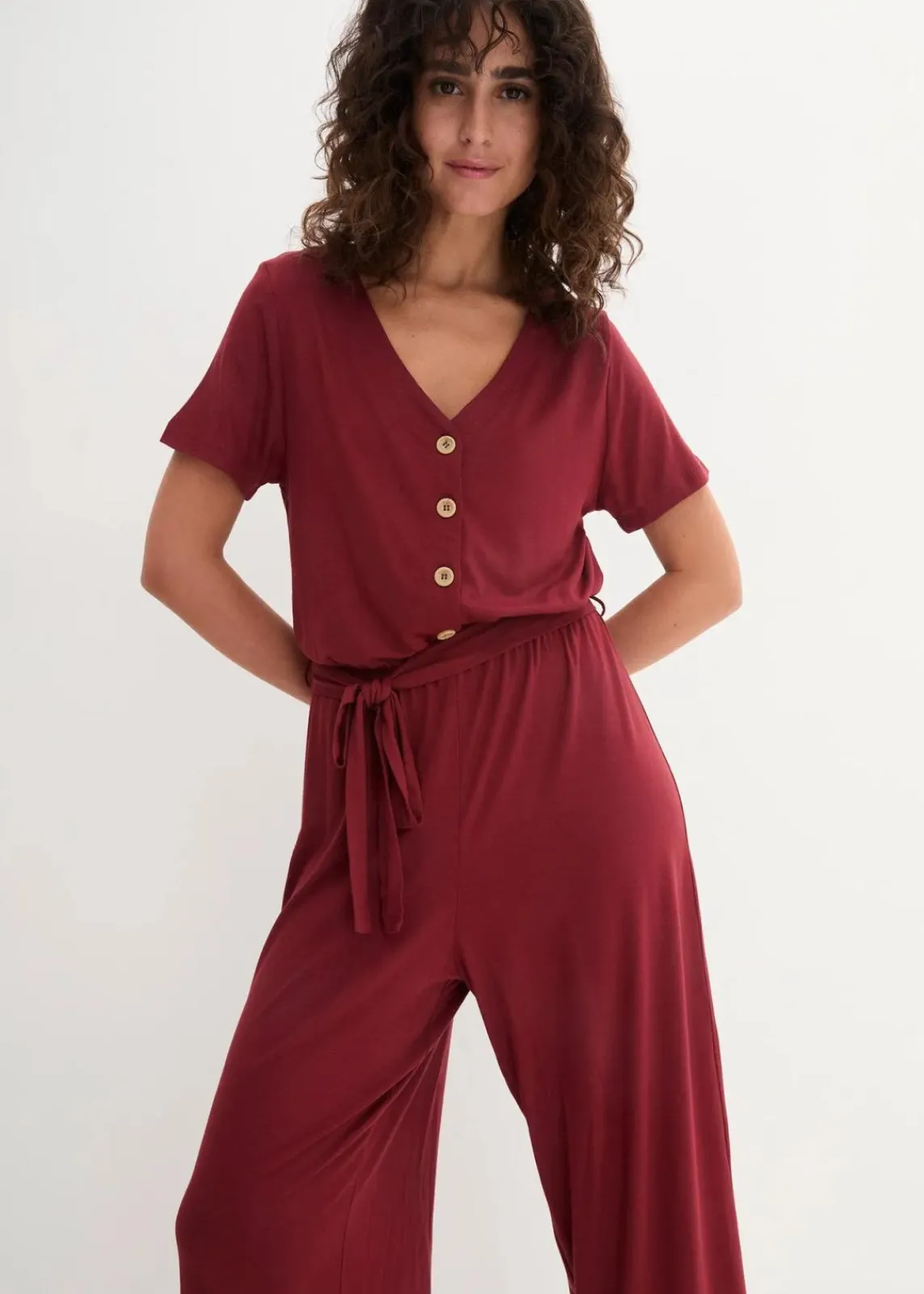 Jersey-Jumpsuit aus Viskose-Mix|bonprix Best