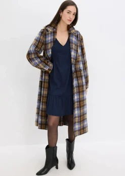 bonprix Kleider|Bekleidung·Pullover & Strickjacken|Jerseykleid dunkelblau