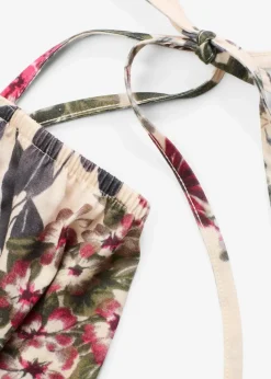 bonprix Bekleidung·Pullover & Strickjacken|Kleider|Jerseykleid natur floral