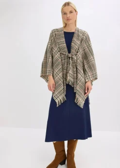 bonprix Kleider|Jerseykleid aus bequemen Punto di Roma dunkelblau