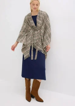 bonprix Kleider|Jerseykleid aus bequemen Punto di Roma dunkelblau