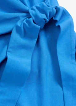 bonprix Bekleidung·Pullover & Strickjacken|Kleider|Jerseykleid aus elastischem Baumwoll-Mix gletscherblau