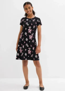 Jerseykleid aus elastischem Bio-Baumwoll-Mix|bonprix Online