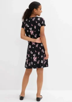 Jerseykleid aus elastischem Bio-Baumwoll-Mix|bonprix Online