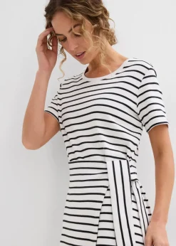 Jerseykleid aus reiner Baumwolle|bonprix Clearance