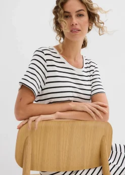 Jerseykleid aus reiner Baumwolle|bonprix Clearance