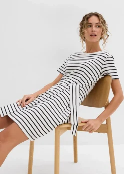 Jerseykleid aus reiner Baumwolle|bonprix Clearance