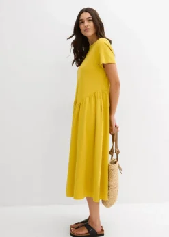 Jersey-Kleid aus reiner Bio-Baumwolle|bonprix Best