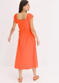 bonprix Bekleidung·Pullover & Strickjacken|Jerseykleid aus reiner Bio-Baumwolle mango