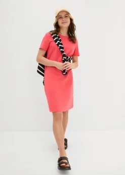 Jerseykleid aus reiner Bio-Baumwolle|bonprix Clearance