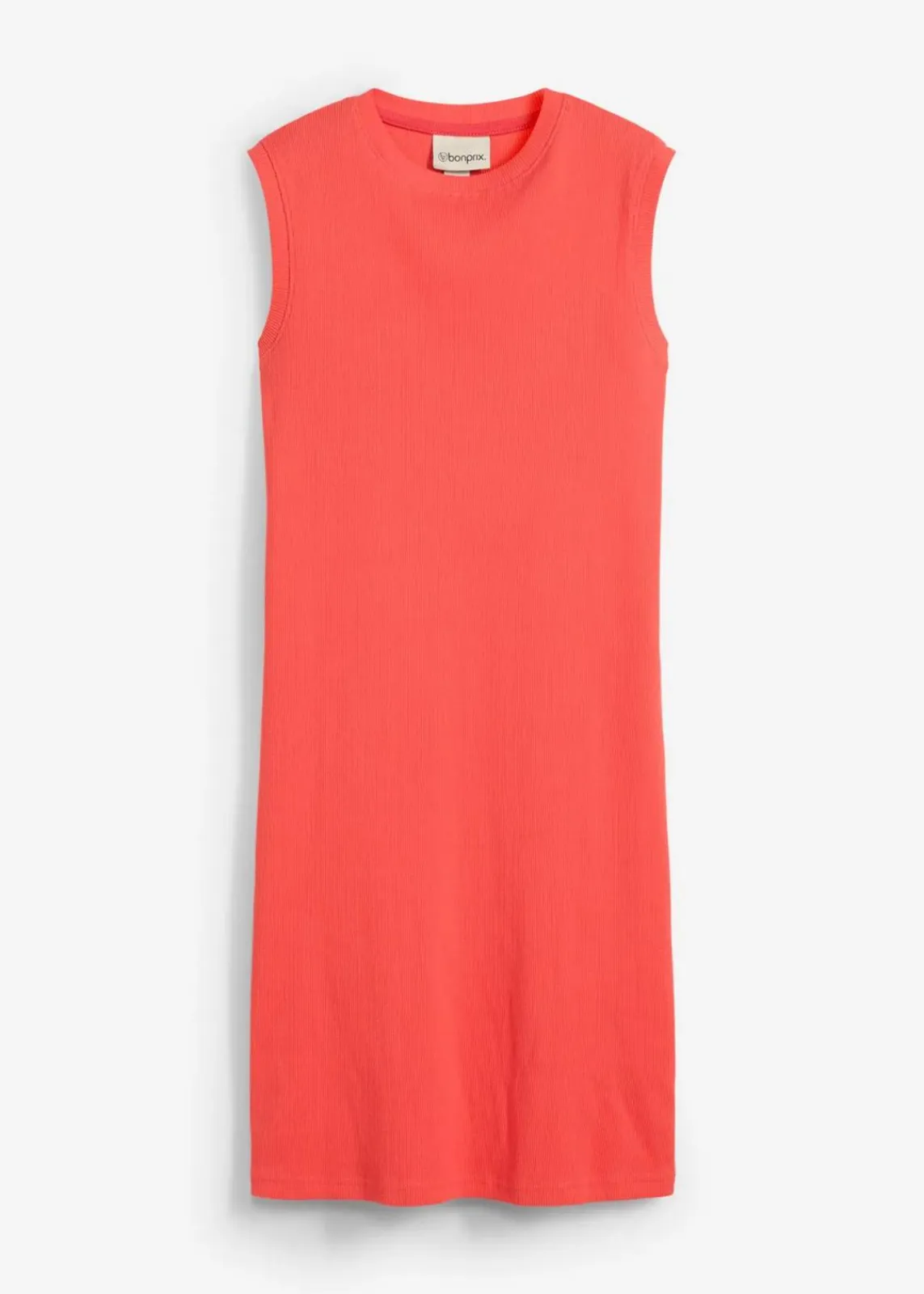 bonprix Mädchen 9-16 Jahre·Kleider & Jumpsuits|Mädchen 2-8 Jahre·Nachhaltigere Materialien|Jerseykleid aus reiner Bio-Baumwolle hummer
