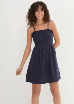 Jerseykleid aus reiner Bio-Baumwolle|bonprix