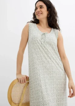 Jerseykleid aus Viskose-Mix|bonprix Hot