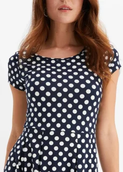 Jerseykleid aus Viskose-Mix|bonprix Hot