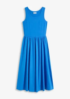 Jerseykleid im Materialmix|bonprix Online