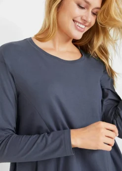 Jerseykleid in O-Shape|bonprix Outlet