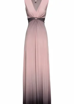 Jerseykleid mit Drapierung|bonprix