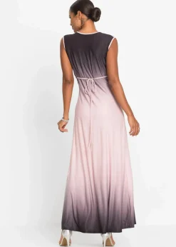 Jerseykleid mit Drapierung|bonprix