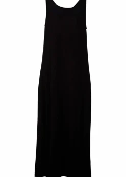 bonprix Bekleidung·Pullover & Strickjacken|Kleider|Jerseykleid mit nachhaltiger Viskose schwarz