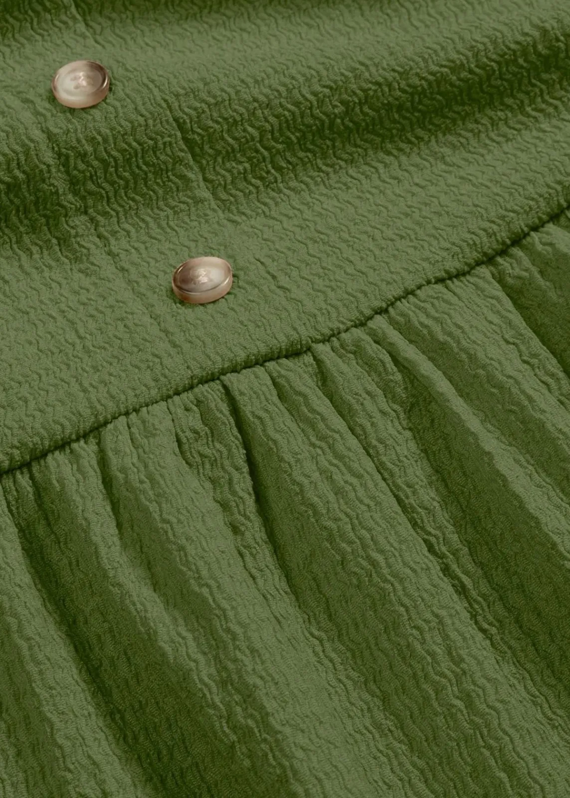 Jersey-Kleid mit Volants und dekorativer Knopfleiste|bonprix Discount