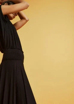 bonprix Röcke|Nachhaltigere Materialien|Jersey-Rock aus fließender Viskose schwarz